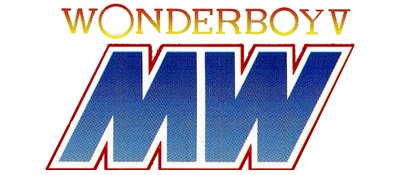 Wonder Boy V: Monster World III logo for Sega Mega Drive